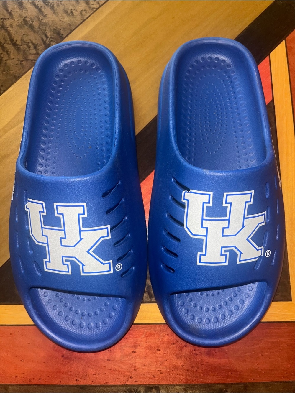 University of Kentucky Men’s' Blue Slide Sandals